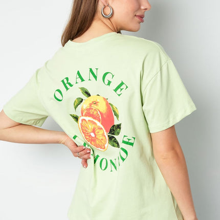 T-shirt Orange Lemonade