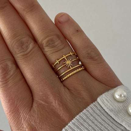 Bague Acier Inoxydablle Ajustable