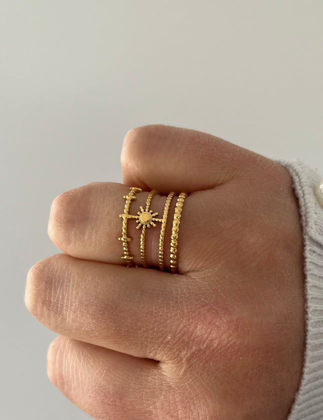 Bague Acier Inoxydablle Ajustable