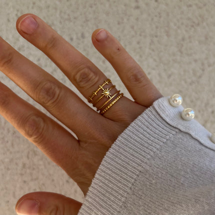 Bague Acier Inoxydablle Ajustable