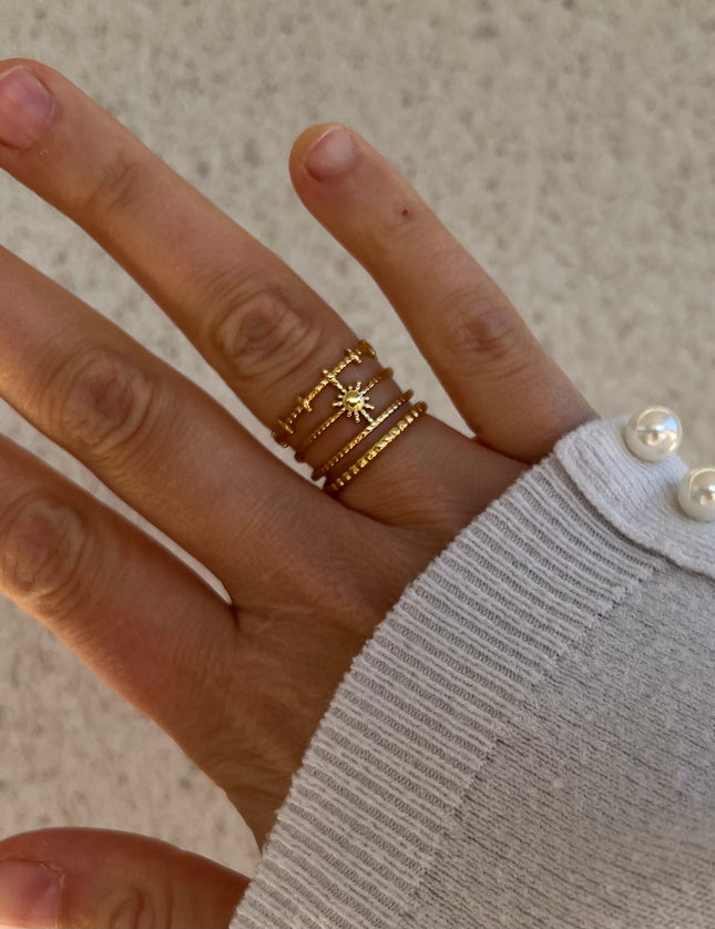 Bague Acier Inoxydablle Ajustable