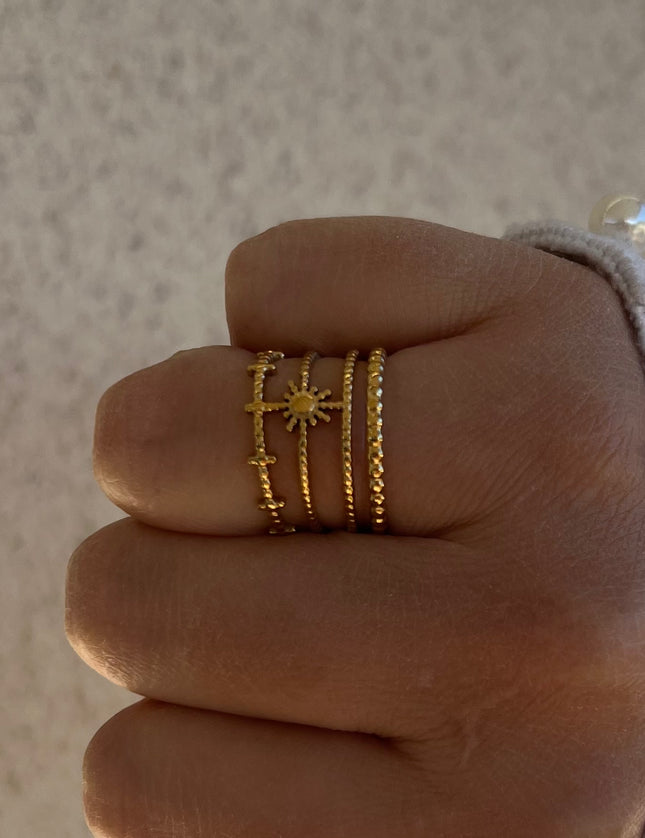 Bague Acier Inoxydablle Ajustable