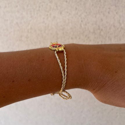 Bracelet Médaille Tendance