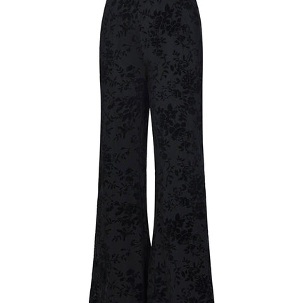 Pantalon à fleurs