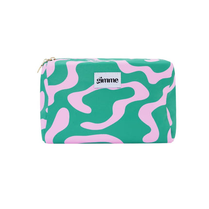 Trousses de maquillage de couleurs mélangées, accessoires quotidiens décontractés en polyester