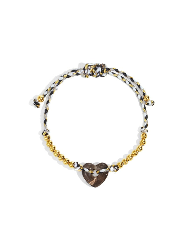 Polyester Beaded Bracelets Heart Casual Daily Simple Series Women's jewelry