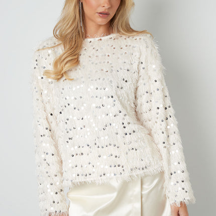 Haut scintillant festif