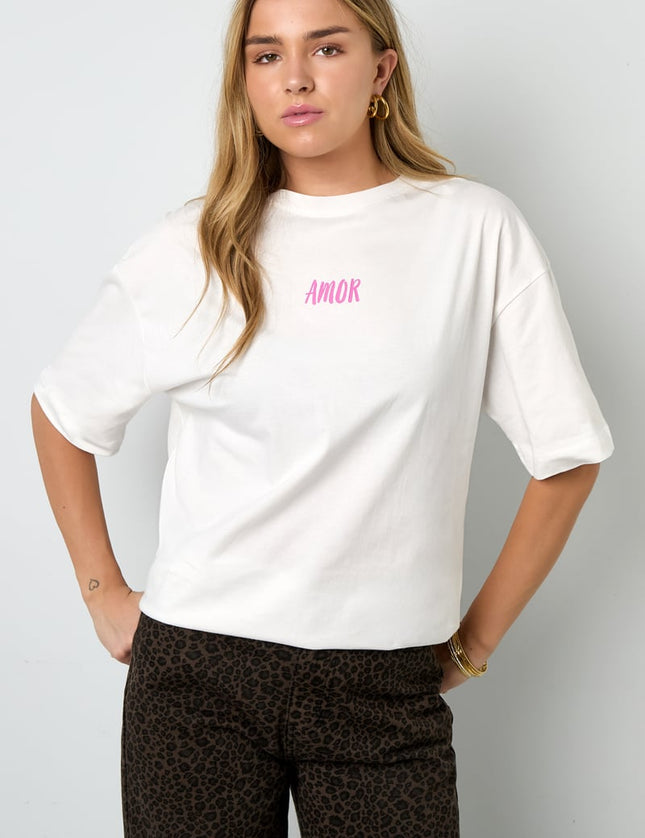 Amor por el mar oversized tee