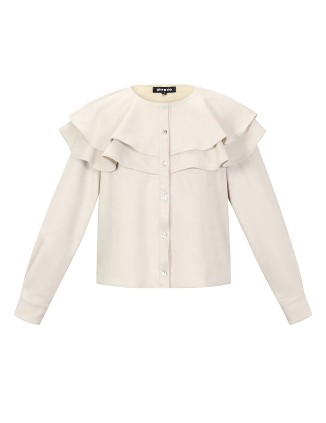 Layered Blouse Suede