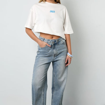 Amor por el mar oversized tee