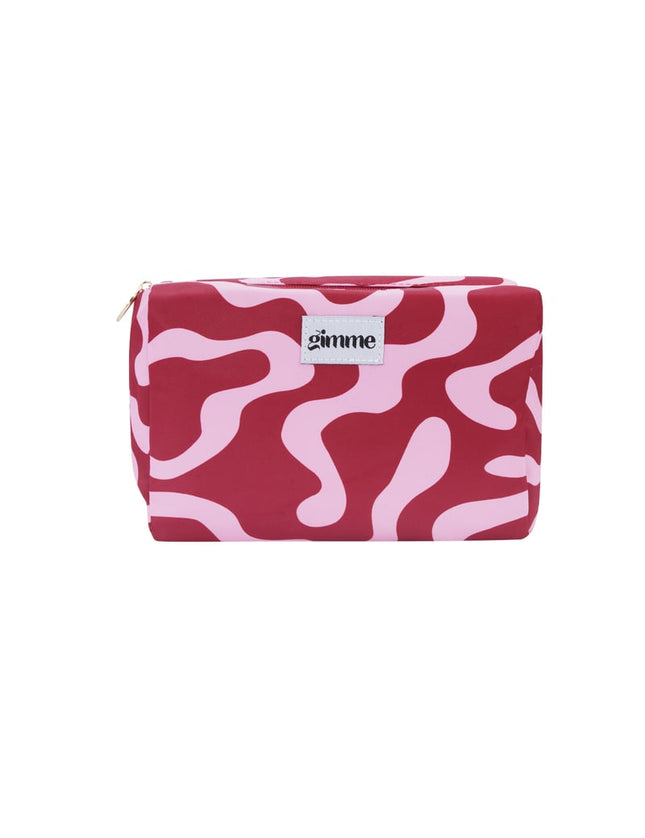 Trousses de maquillage de couleurs mélangées, accessoires quotidiens décontractés en polyester